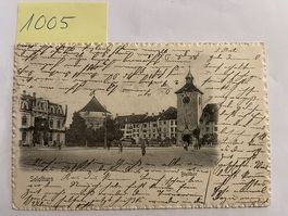 alte Ansichtskarte Solothurn Bielthor, 1903