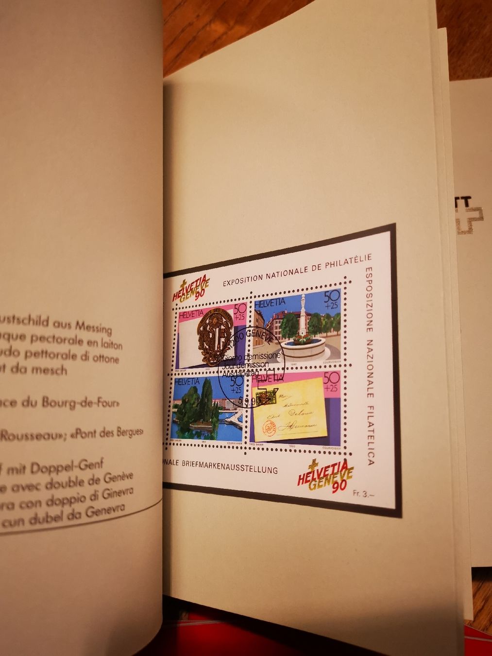 Tutti i francobolli: Briefmarken Schweiz 1990 - 1996, Einzelmarken, Viererblocks – Usato da Diessbach b. Büren venduto da eicrog 7