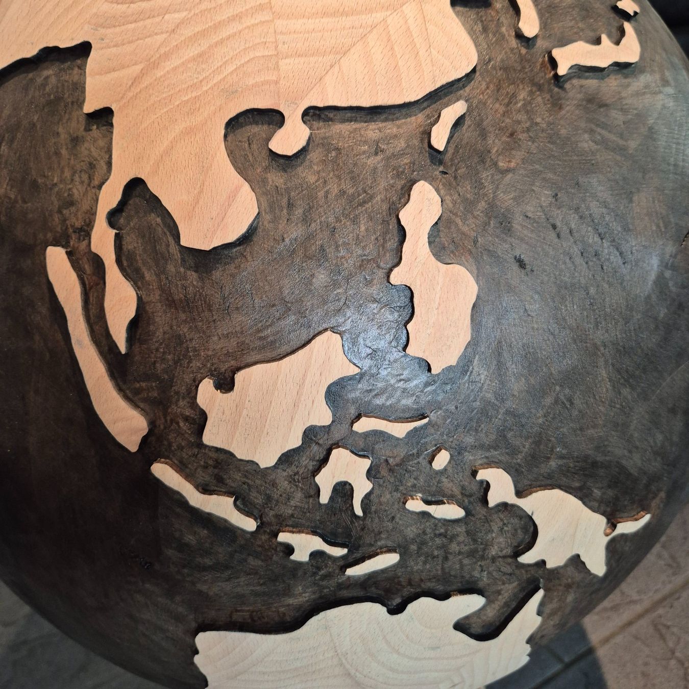 Sonstige Dekorationen & Accessoires: Weltkugel (Globus), Ø 60 cm – Neu (gemäss Beschreibung) aus Ottenbach von WoodGallery 4