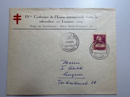 4me Tuberculose Conference Lausanne 1924