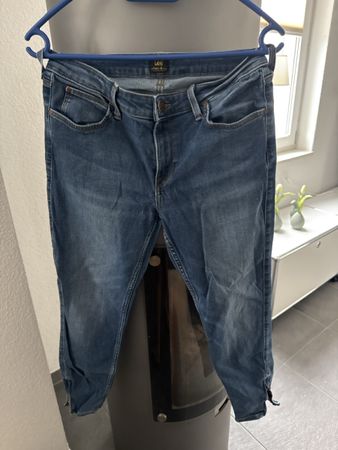 Lee Scarlett Cropped Jeans, Grösse W30 L31, Top Zustand! (56