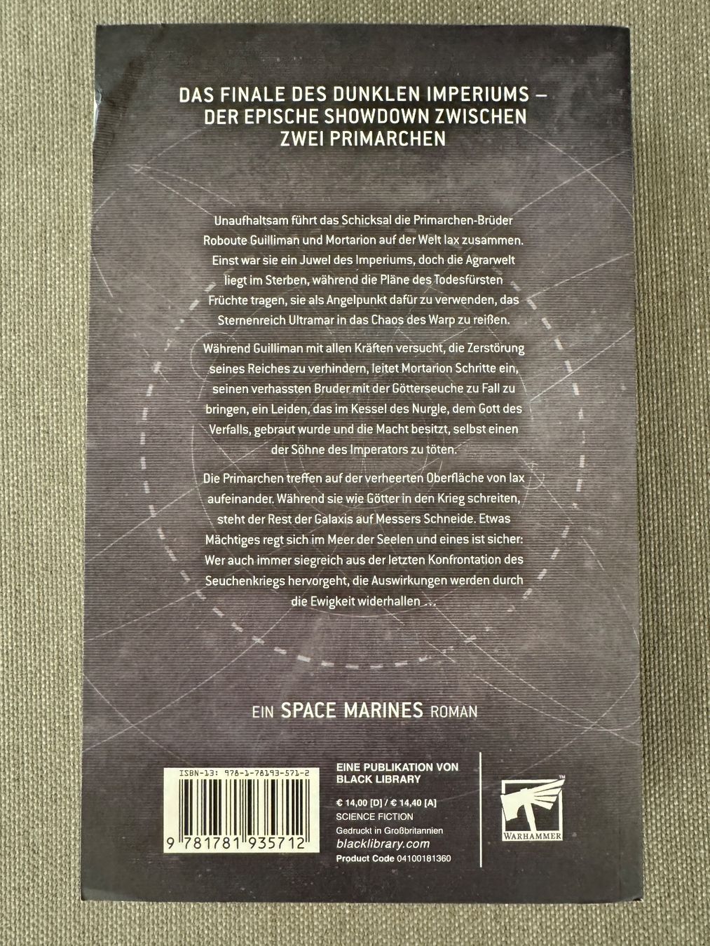 Bücher: Warhammer 40k - Götterseuche - Das dunkle Imperium – Neu (gemäss Beschreibung) aus Risch von Bretorianer 1