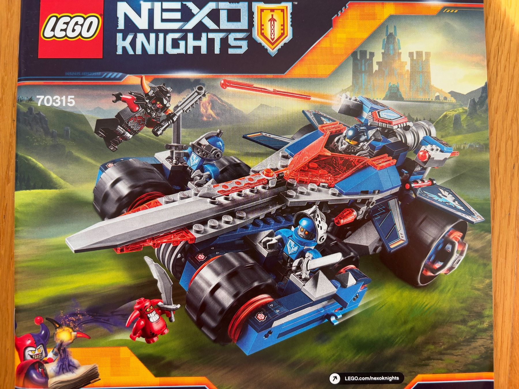 Lego Kit di costruzioni: LEGO Nexo Knights Set 70315 – Usato da Schlieren venduto da sch_df8p