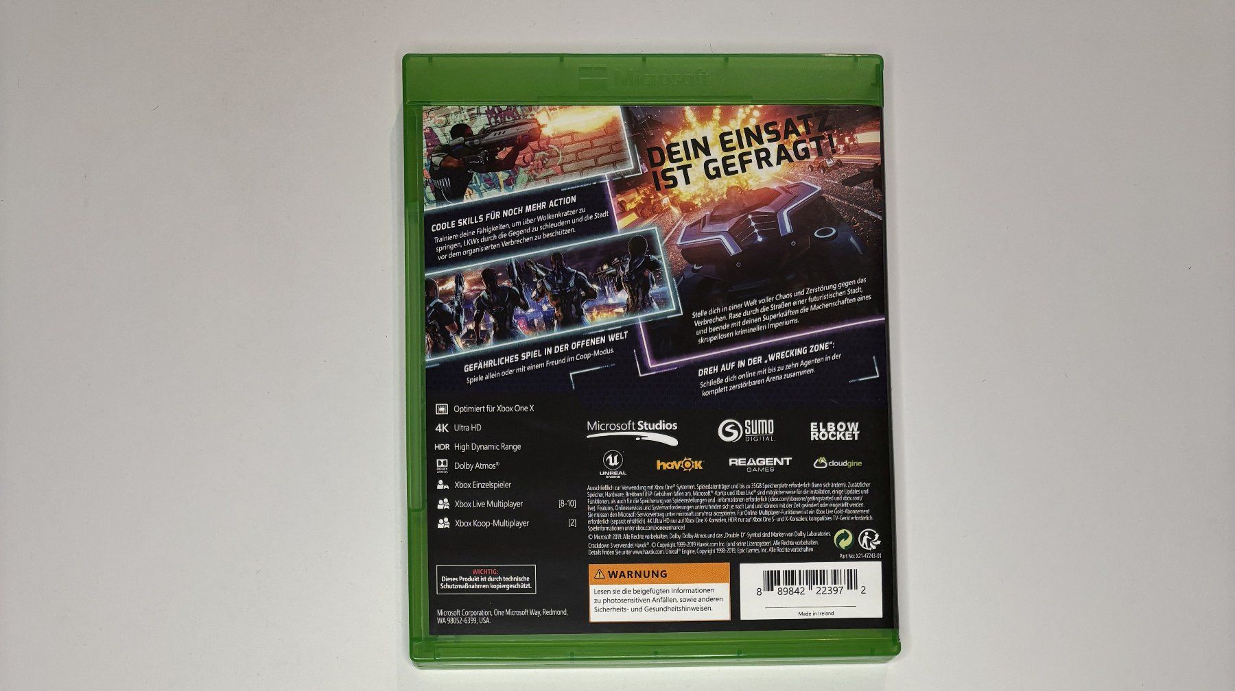 Giochi: XBOX One - Crackdown 3 – Usato da Allschwil venduto da Bullach 2