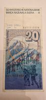 20 Franken Banknote Schweizerische Nationalbank 86Y1515558
