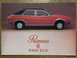 Austin Morris Princess 2200 HLS Prospekt brochure deutsch D