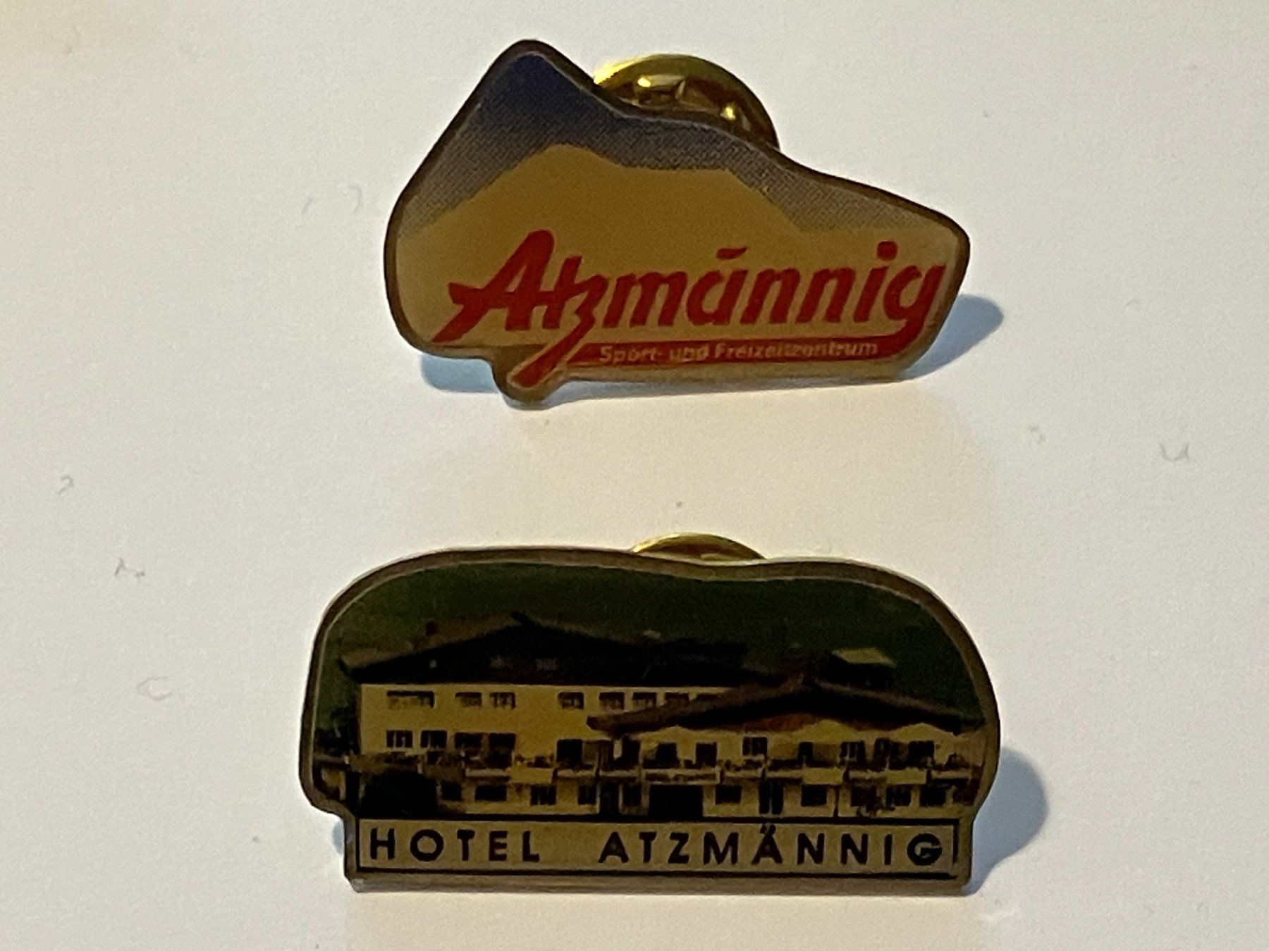 Placchette & Badge: 2 Pin Atzmännig – Usato da Basel venduto da djwwpp