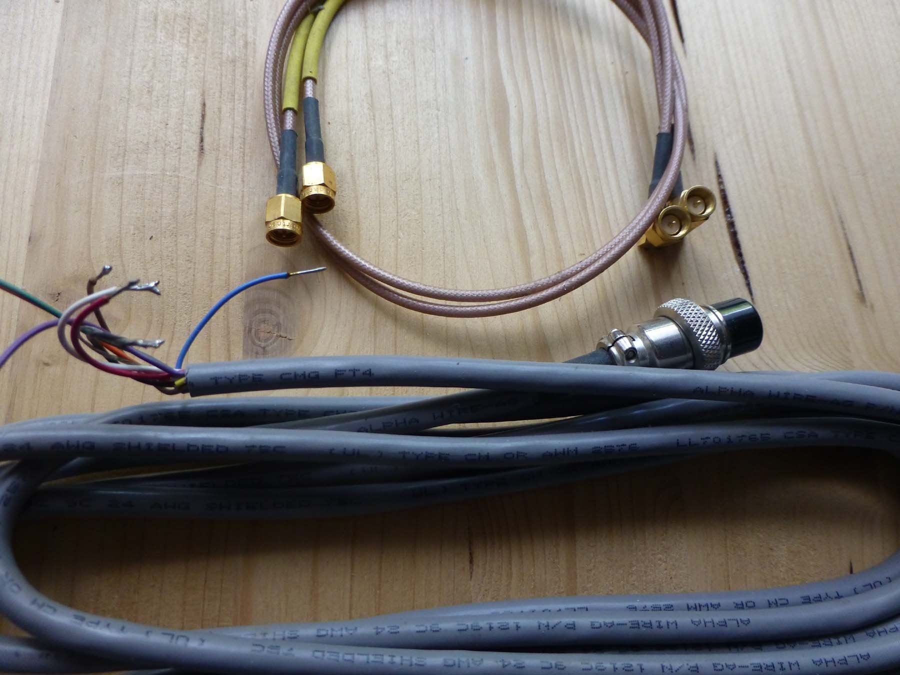 Kabel: Im Set: Glasfaserverstärkte Epoxyd Stäbe, Kabel – Neu (gemäss Beschreibung) aus Rapperswil BE von morjis 2