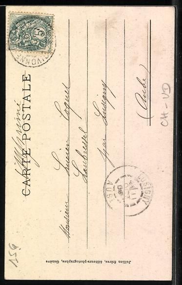 Cartoline postali: Territet, Chemin de fer de Territet-Glio – Usato da Berlin venduto da bartko-reher 1
