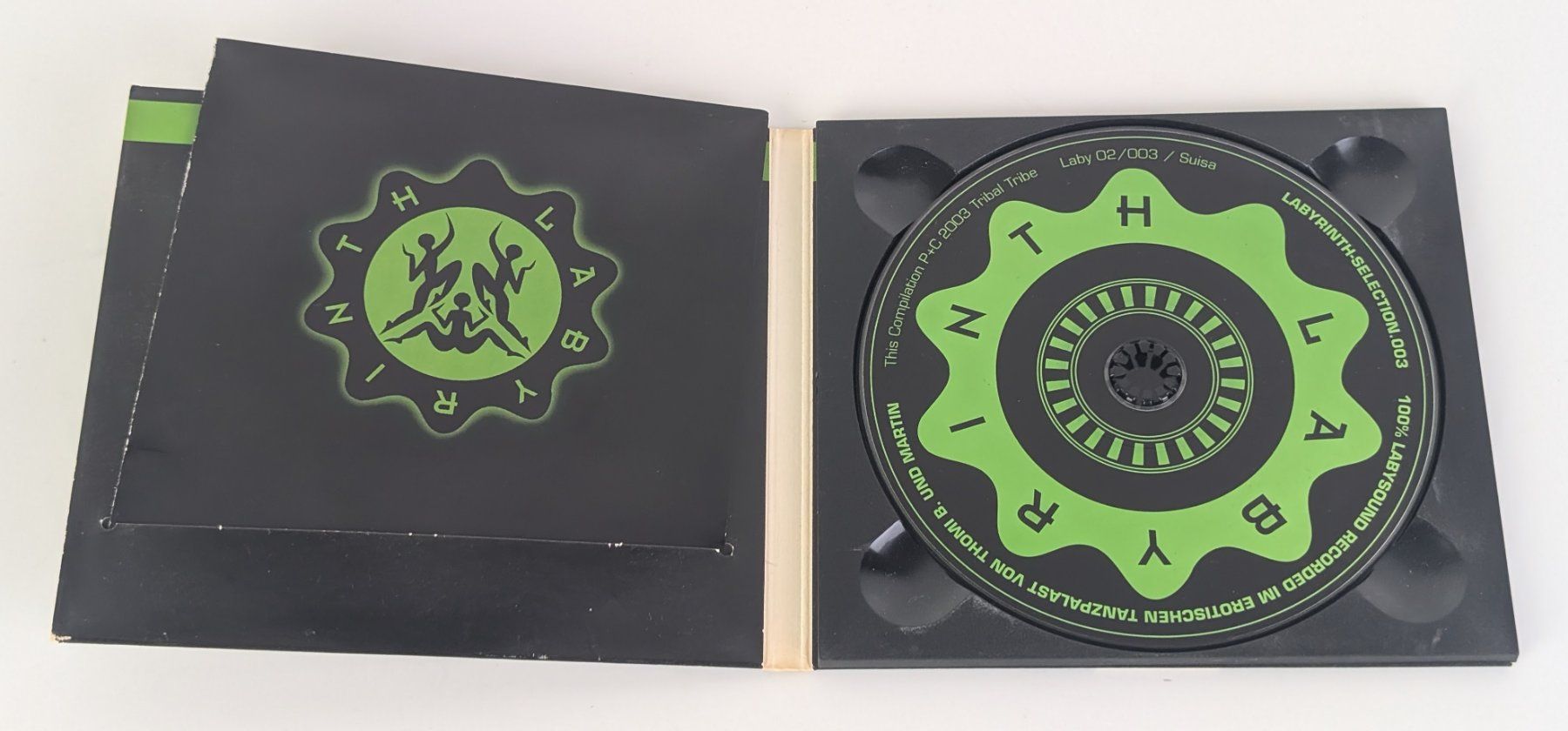 CD: Labyrinth Selection 003 - Thomi B. & Martin - Top – Usato da Zürich venduto da 1.Simon 3