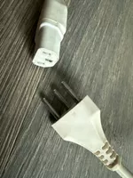 Stromkabel weiss mit Schweizer Stecker Typ J gebraucht