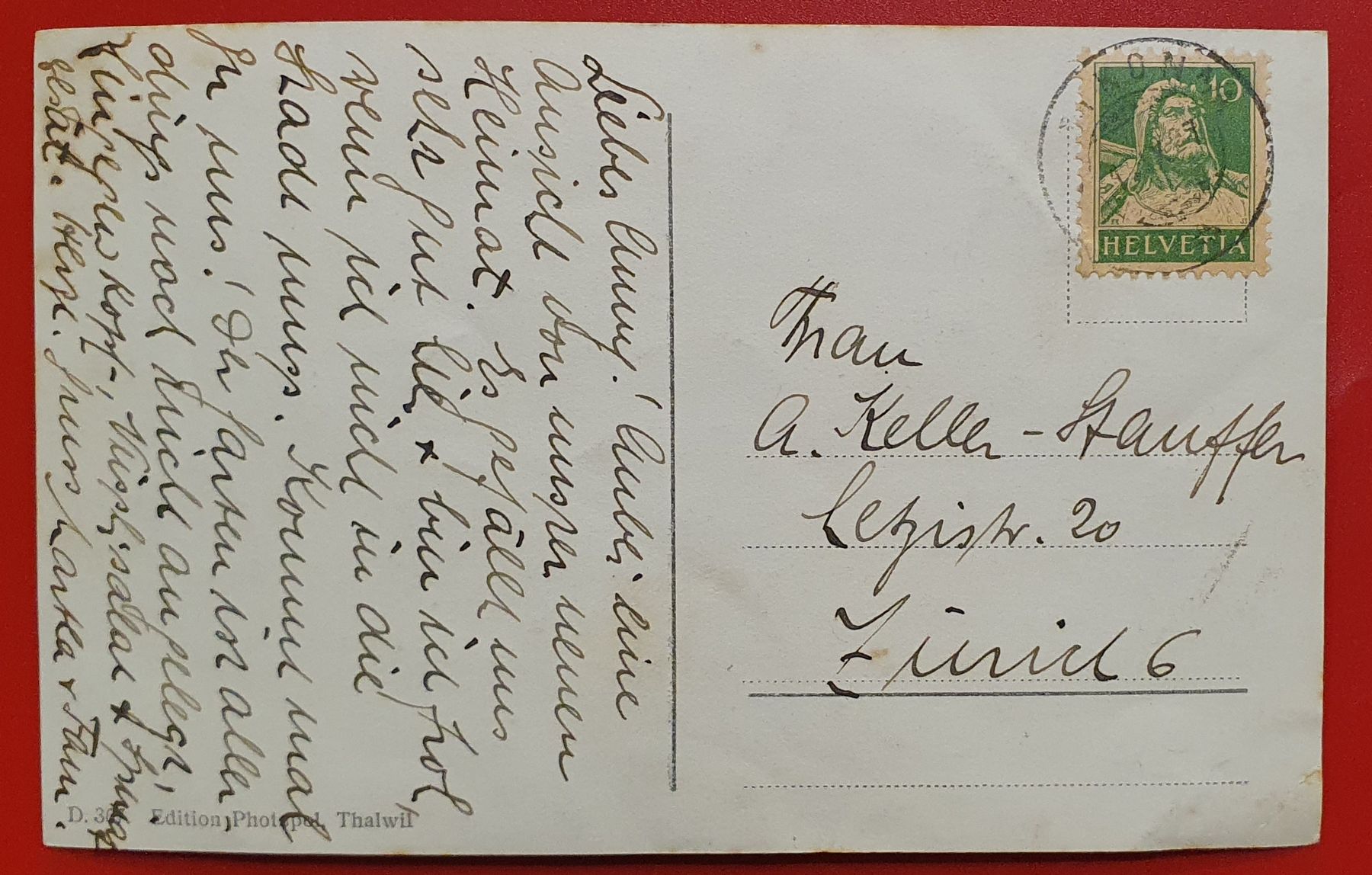 Cartoline postali: Uitikon-Waldegg – Usato da Kreuzlingen venduto da Rschweiz1 1