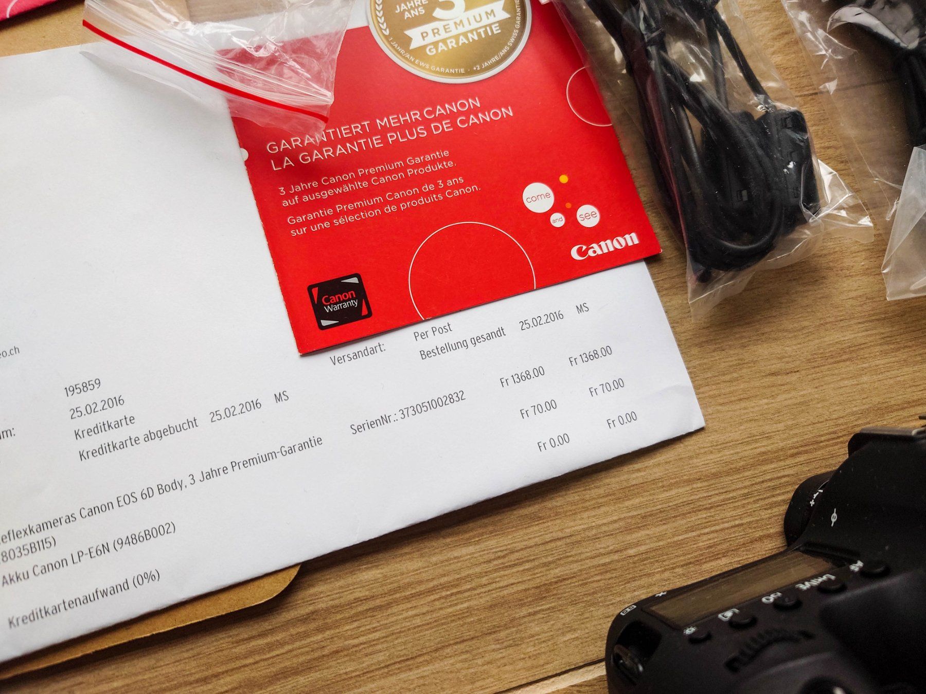 Canon Fotocamera: Canon EOS 6d body – Usato da Epalinges venduto da bracelet123 9