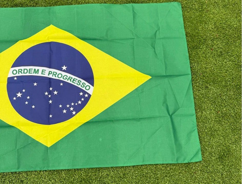 Fahnen: 3x Brasilien Flagge - 90x150cm / Drapeau Brésil – Neu und originalverpackt aus Bussigny von NATURALO 2