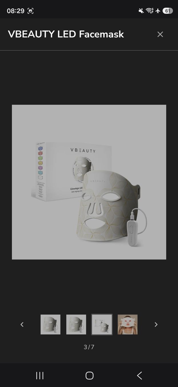 Gesichts- und Gehörschutz: VBEAUTY LED Facemask  – Gebraucht aus Spreitenbach von Fatime_90 1