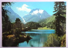 Maloja, Lago di Cavloccio mit Monte del Forno