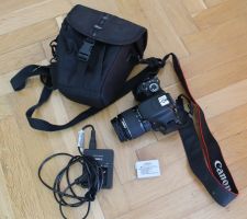Canon EOS 600D + EF-S 18-55mm III, Akku, Ladegerät, Tasche