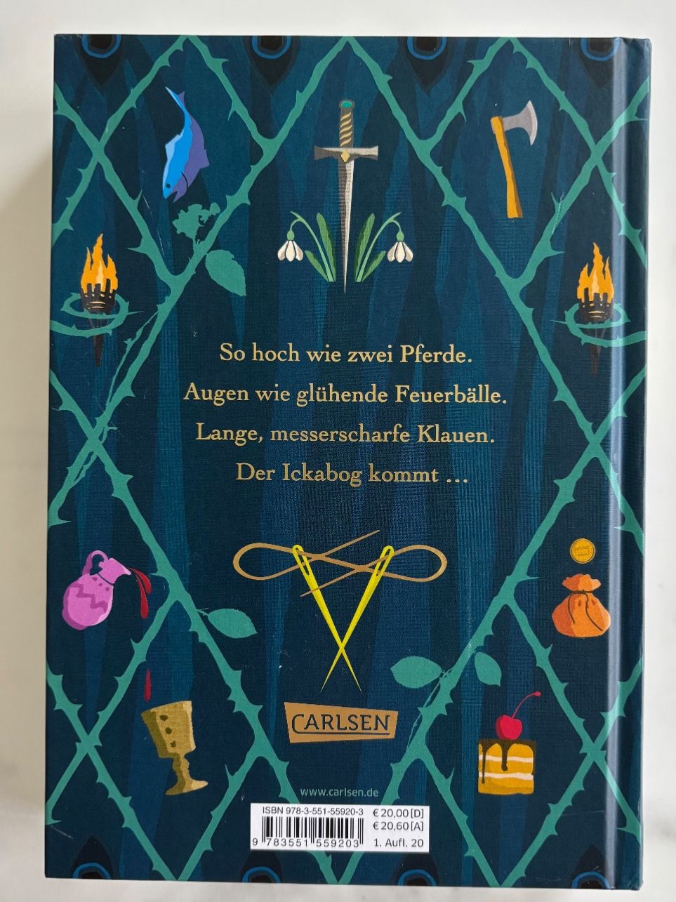 Libri: J.K. Rowling "Der Ickabog", Deutsch – Usato da Lausen venduto da Swissart123 1