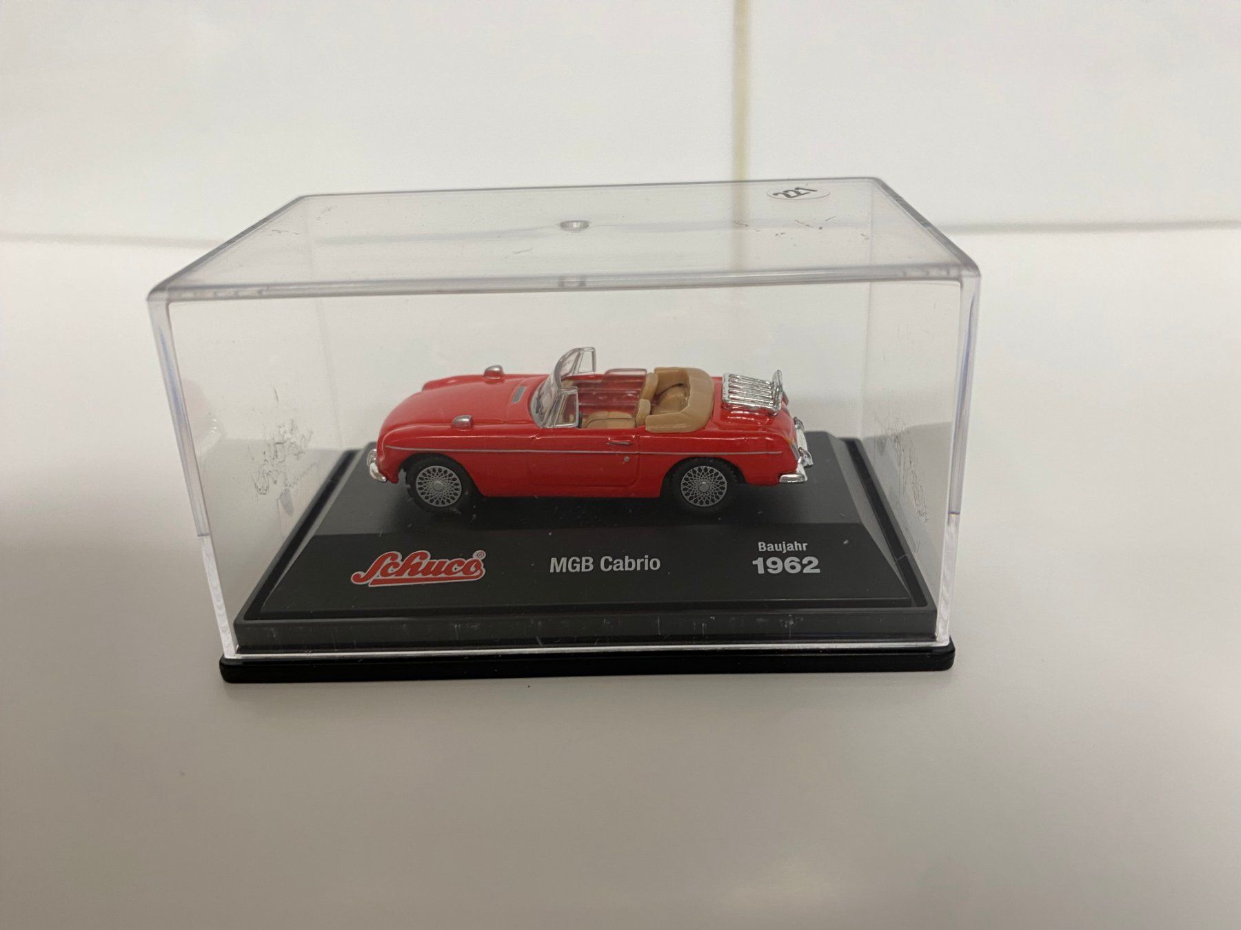 MG Modellautos: MGB Cabrio 1962 Schuco 1-72  221 – Neu und originalverpackt aus Männedorf von toroloco1953