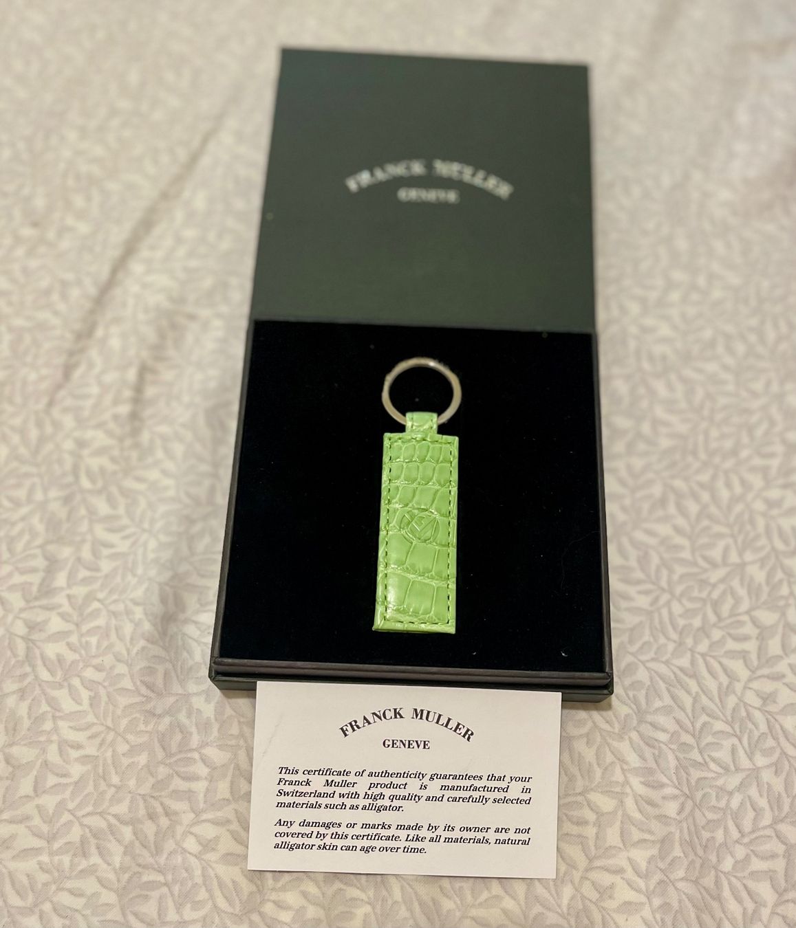 Porte-clés: PORTE-CLÉS Franck Muller – Neuf avec emballage d'origine à Genève par Annilu 2