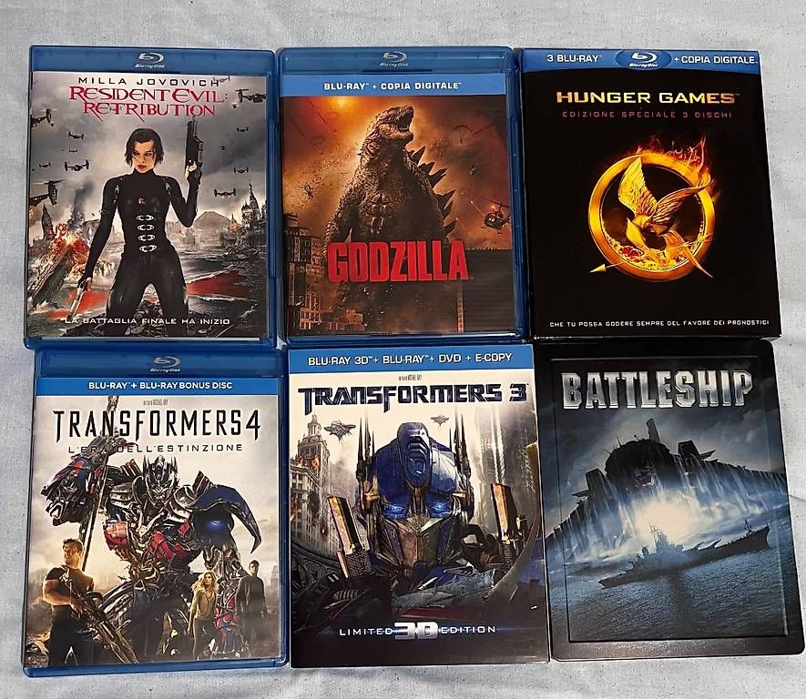 Tutti i DVDs: Blu-ray singoli e blu-ray cofanetti – Usato da Arzo venduto da mic_sb6h 3