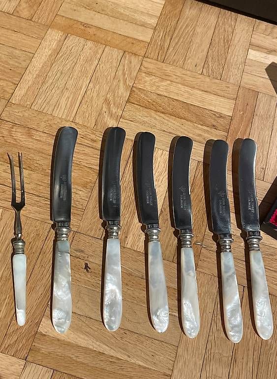 Solingen Posate: Antikes Messer-Set Solingen – Usato da Zürich venduto da don_6qbj 1