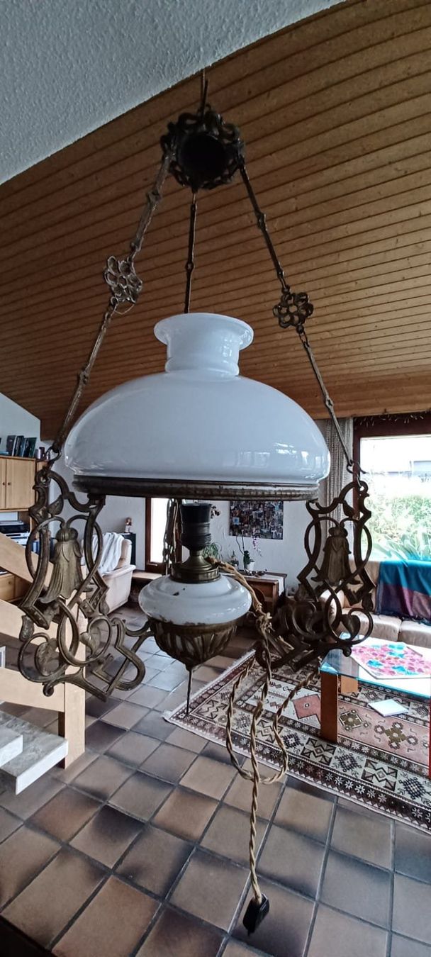 Lampadari & plafoniere: Antike Jugenstil-Lampe – Usato da Hirschthal venduto da JOKIMO