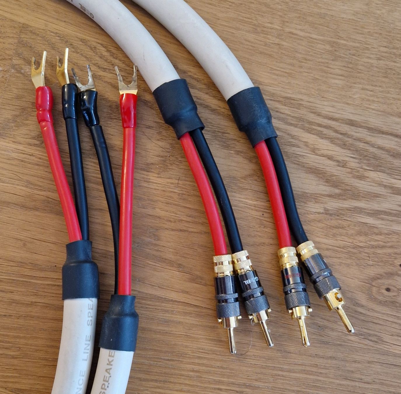 Kabel: 2 G&BL HP2BA - Reference Line Speaker Kabel, ca. 1,55 m. – Gebraucht aus Oberrohrdorf von Friedob 1