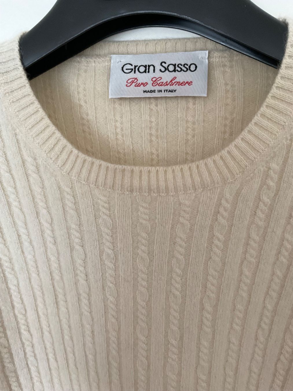Pullover & Sweatshirts: Gran Sasso 100% Kaschmir Pullover Gr S/M it 44 ecrue – Gebraucht aus Urdorf von alda02 1