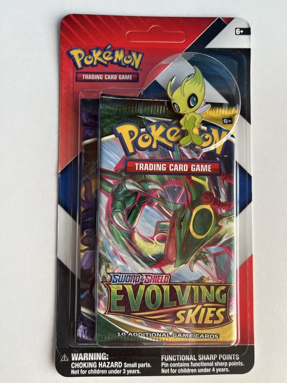 Pokémon Celebi Pin 2-Pack Blister (Evolving Skies / CR) (Neu und ...