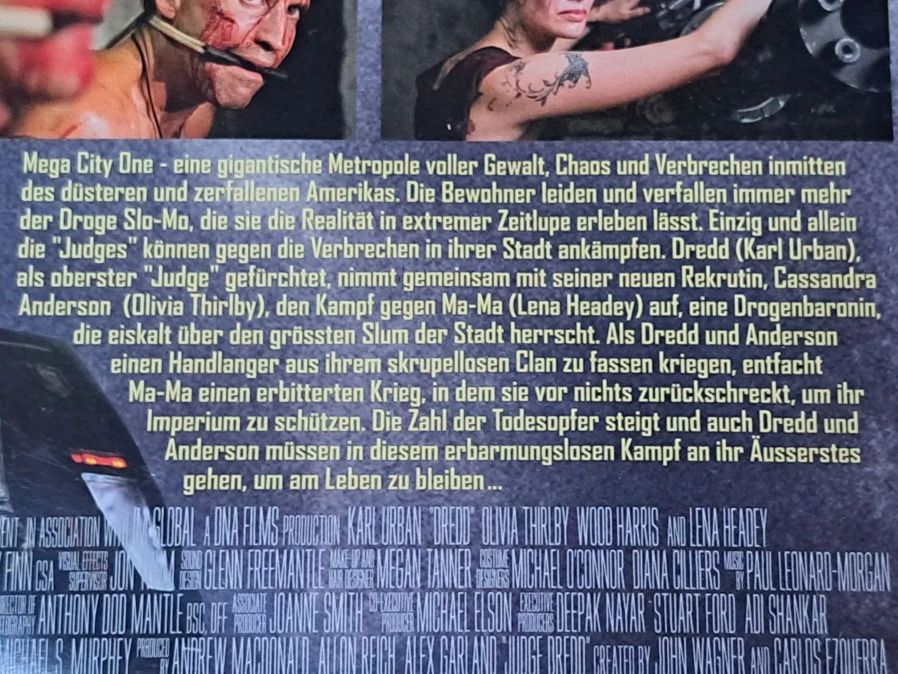 Tutti i DVDs: Blu-ray DREDD, Judgement is coming. 3D + 2D – Nuovo (secondo la descrizione) da Unterseen venduto da Kanica 5