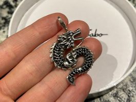 Thomas Sabo Drache gross 🐉 mit schwarzem Zirkonia-Pavé 🖤