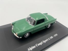 Alpine coupe sport A108, 1:43 Hachette 