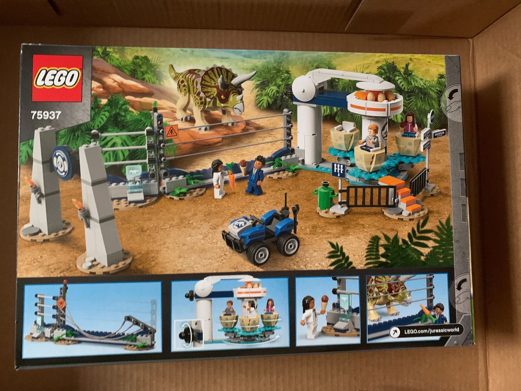 Lego Baukästen: Lego 75937 Jurassic World - Triceratops – Neu und originalverpackt aus Basel von zekzek 1