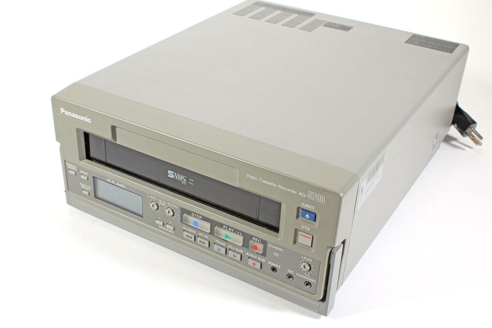 Panasonic AG5700 / Professional S-VHS-Recorder (Gebraucht) in Bern für ...