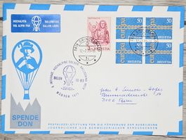 CL21 Enveloppe + Timbre Suisse 1971