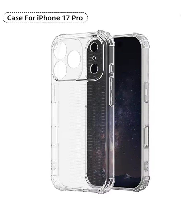 Apple Covers & Schutzfolien: iphone 17 Pro Transparent mit Eckenschutz Hülle Case – Neu und originalverpackt aus Fislisbach von IboTrade