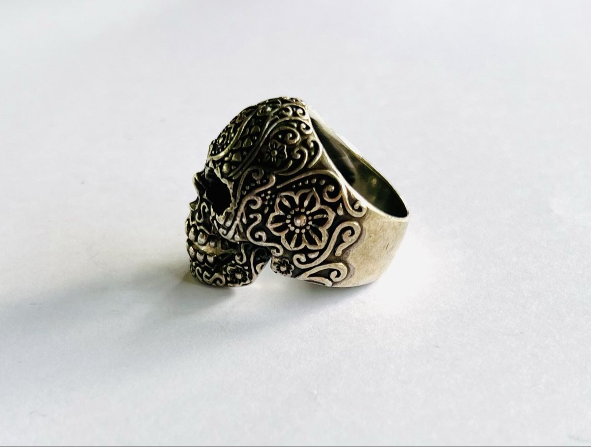 Anelli: Silberring 925er Totenkopf Ringgrösse 58 – Usato da Emmenbrücke venduto da mel_7lqf 4