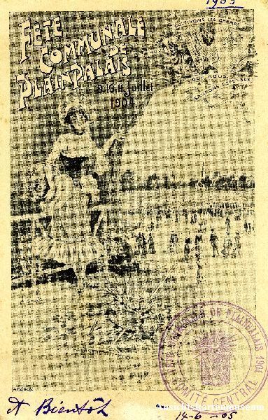 Cartoline postali: Genève -Fete communale Plain Palais 1904 – Usato da Emmenbrücke venduto da teestube