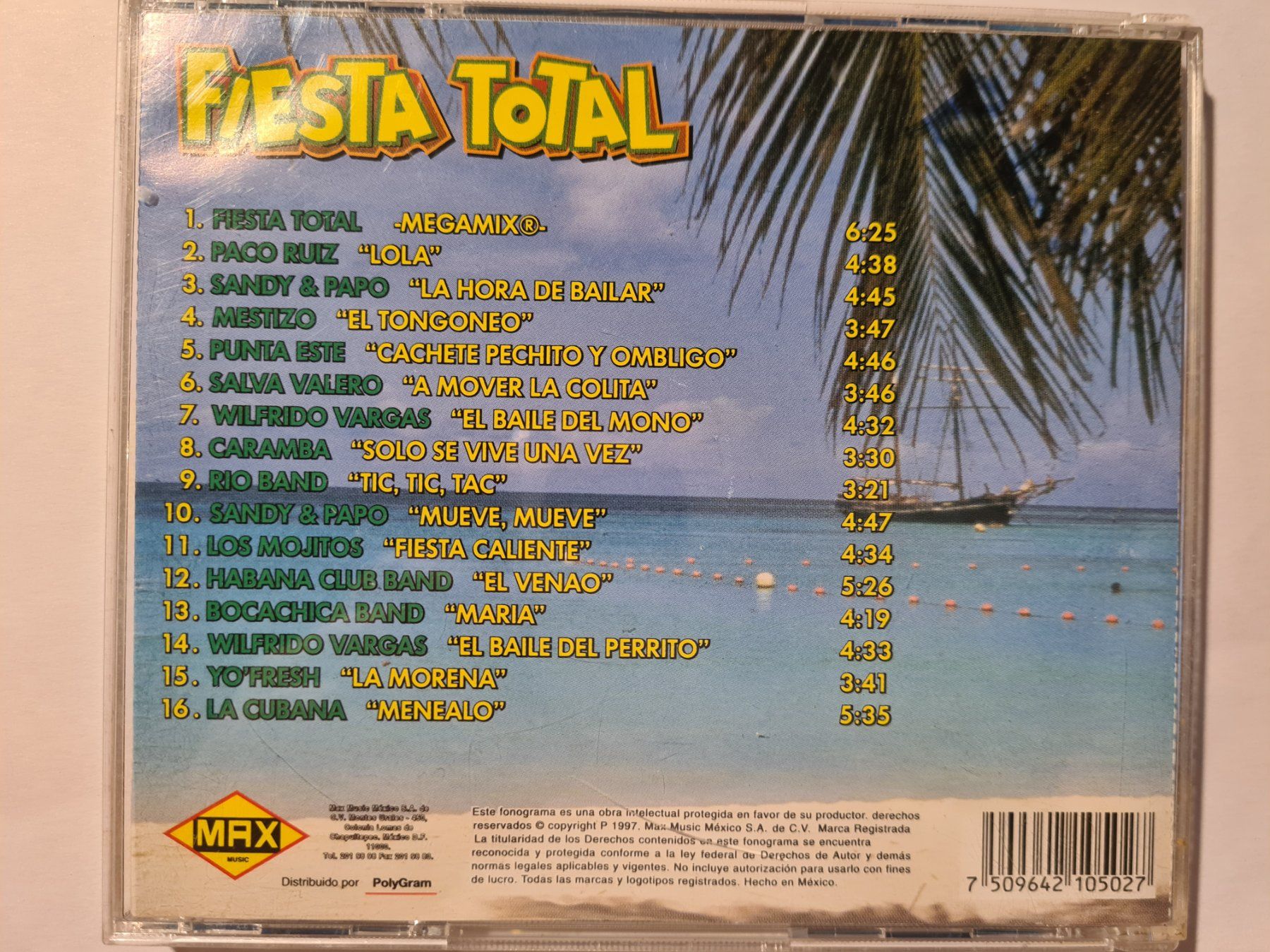 CD: FIESTA TOTAL – Usato da Nyon venduto da gss_7jsq 1