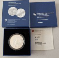 20 Franken 2019 Silber pp Mondlandung Box