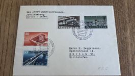 1947  FDC 100 Jahre Schweizerbahn