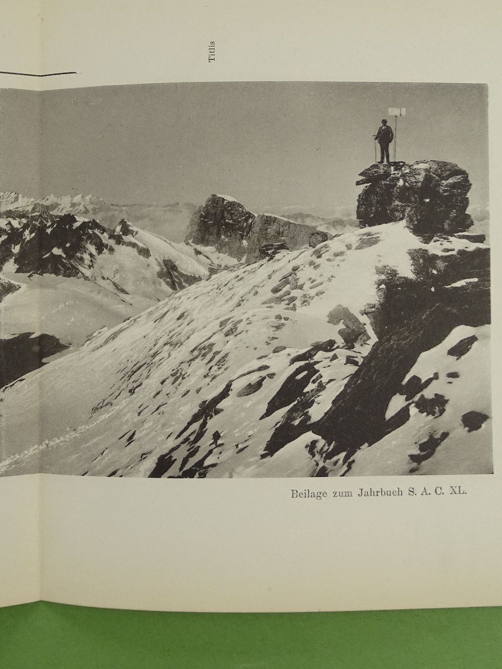 Cartine & Atlanti: PANORAMA VOM GROSS SPANNORT 1905 – Usato da Grüningen venduto da Kartensammler 3