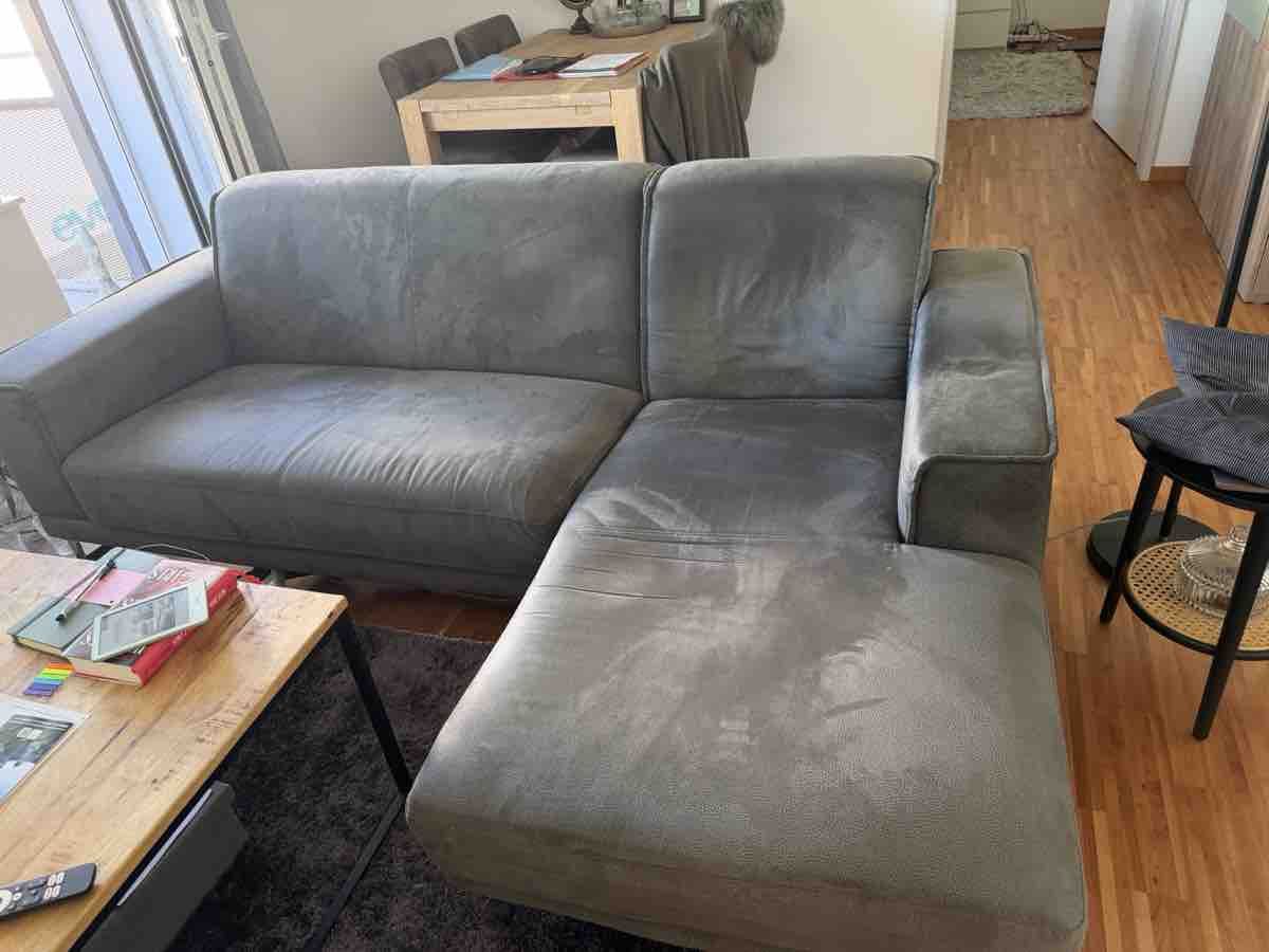 Sofas: Ecksofa grau gebrauchter Zustand – Gebraucht aus Dübendorf von chr_55kt