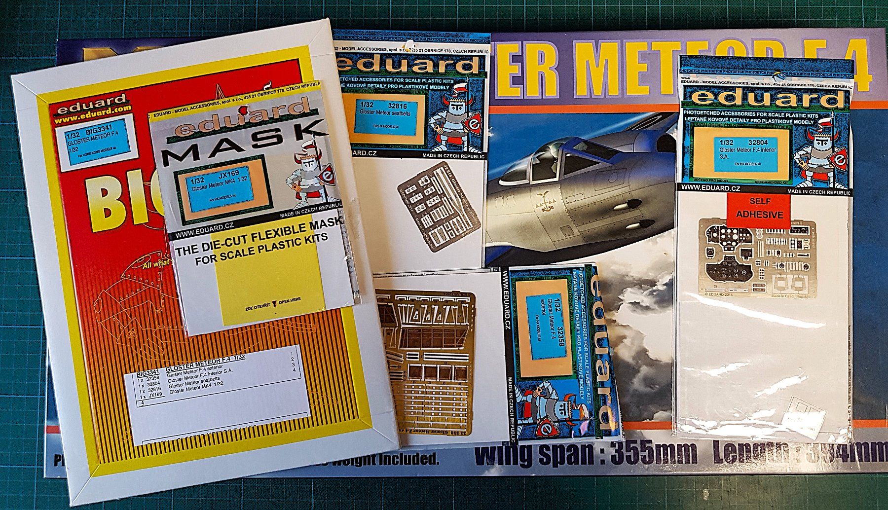Kit di modellismo & Modellini statici: JET  GLOSTER  "METEOR"  F.4      HK Models  M  1:32 – Nuovo (secondo la descrizione) da Abtwil  SG venduto da Relluem1 5