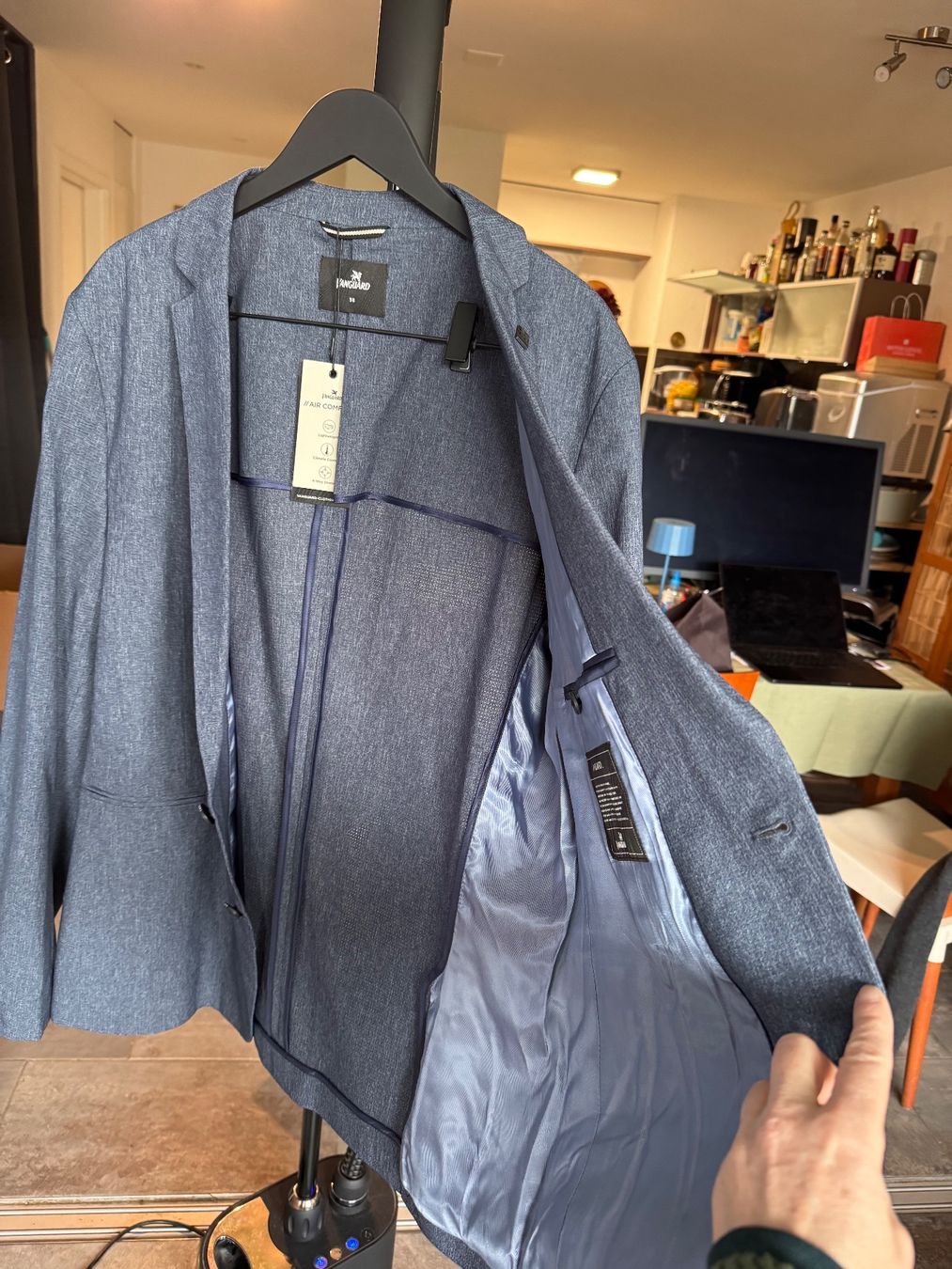 Giacche: VANGUARD BLASER BLEU HOMME – Nuovo e nell'imballaggio originale da Vuisternens-Romont venduto da gol_xp6p 5