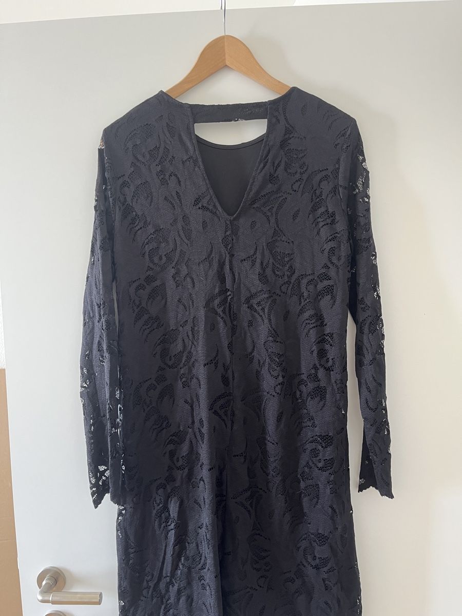 Vila Kleider: Spitzenkleid schwarz  – Neu (gemäss Beschreibung) aus Allschwil von MaloseS08 3