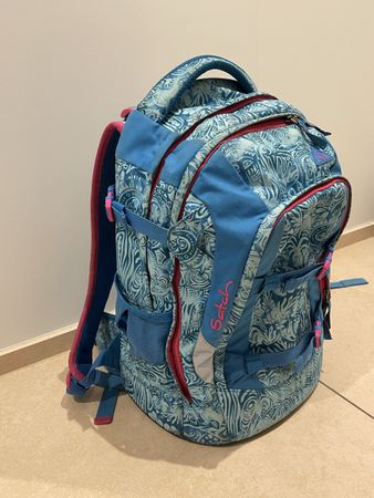Satch Schulrucksack Aloha Blue