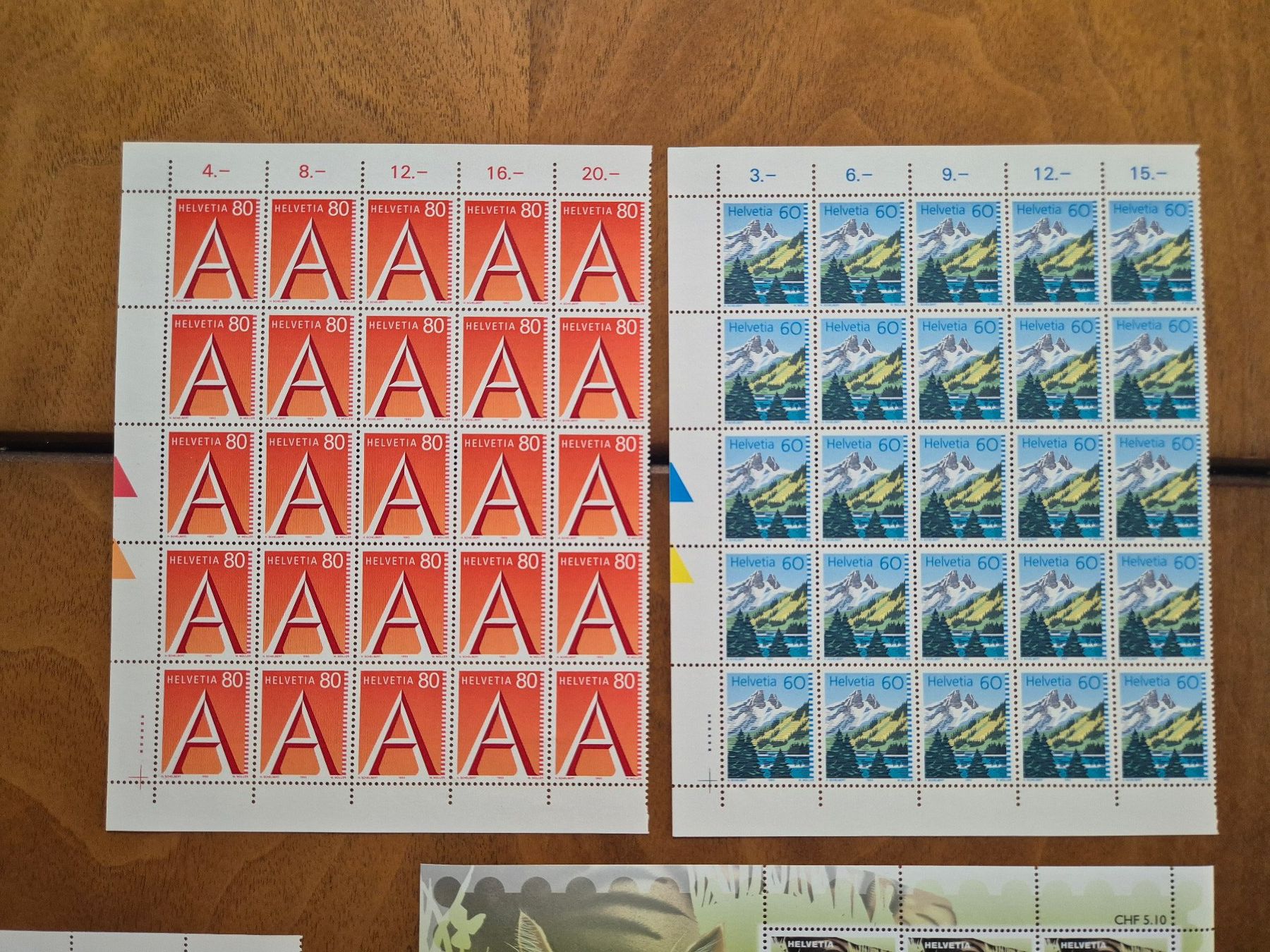 Alle Briefmarken: Frankaturware 100 CHF. GRATISLIEFERUNG ! – Neu (gemäss Beschreibung) aus Horgen von frankatur 2