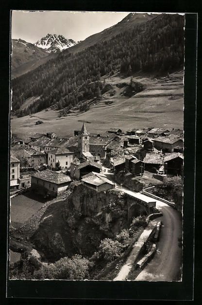 Cartoline postali: AK Bourg-St. Pierre, Panorama – Usato da Berlin venduto da bartko-reher